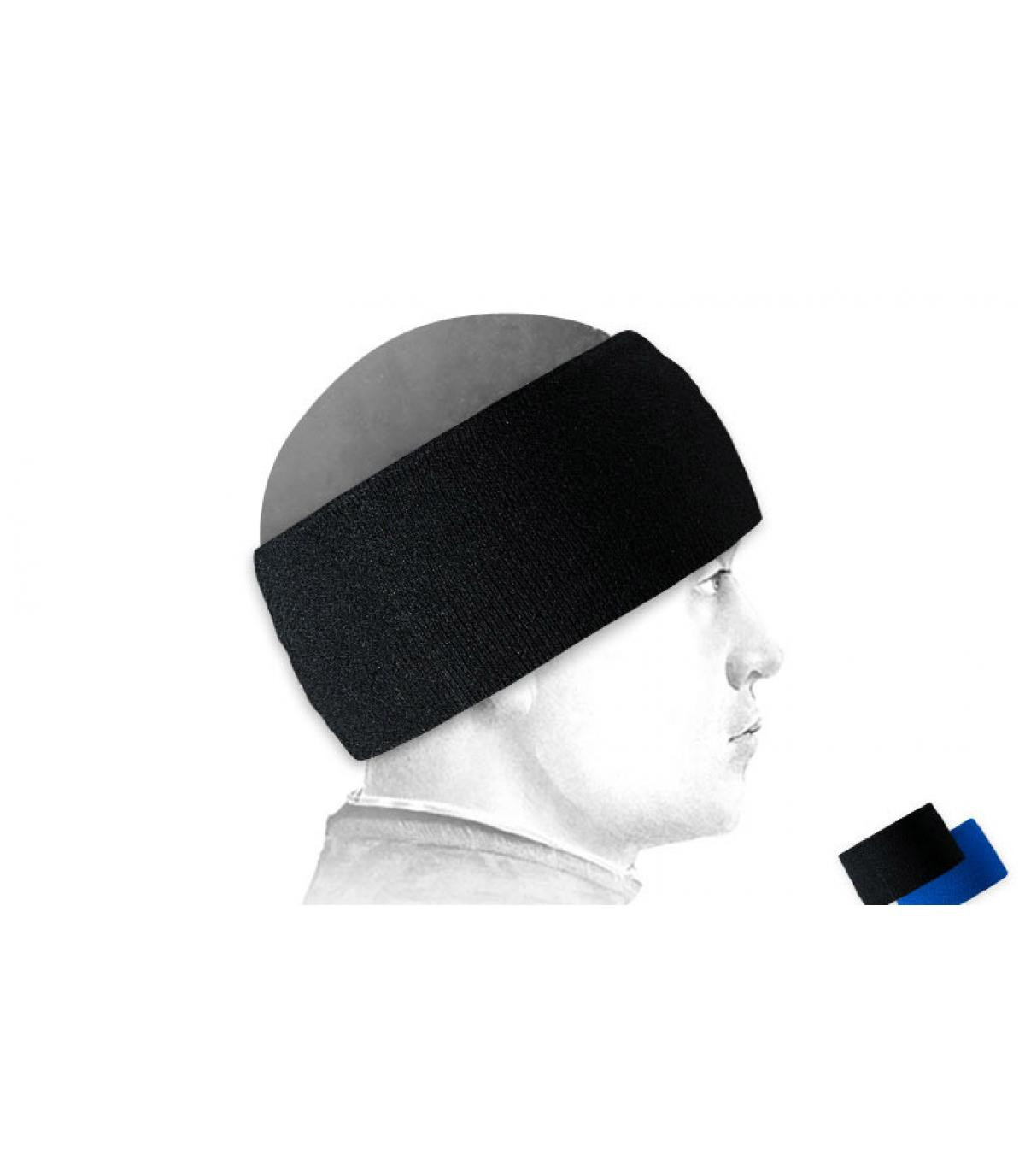 Ski hoofdband zwart Sunrise Headband black